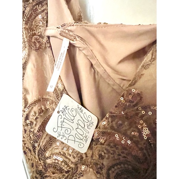 Free People Night Shimmers Mini Dress - Picture 4 of 6